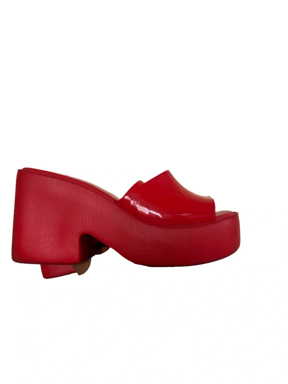 Melissa Posh Jelly Platform Slide Sandals
